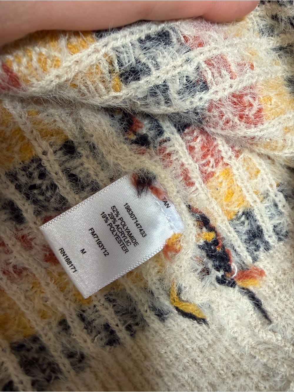 Cozy Beige Open Front Cardigan Sweater - Picture 7 of 7
